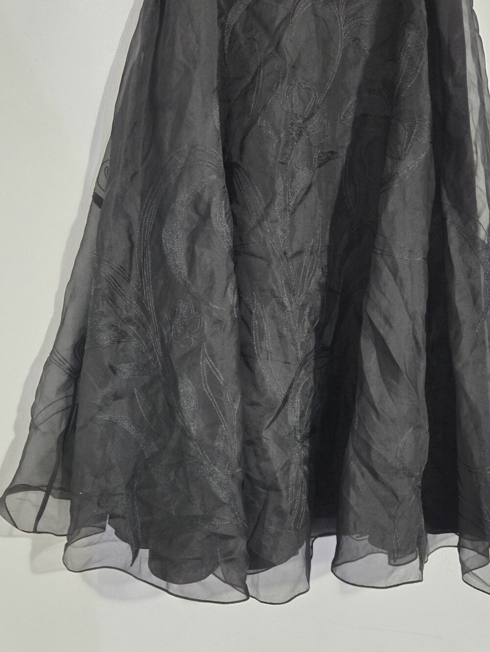Ellen Tracy Chiffon Ballgown Skirt - Picture 9 of 11